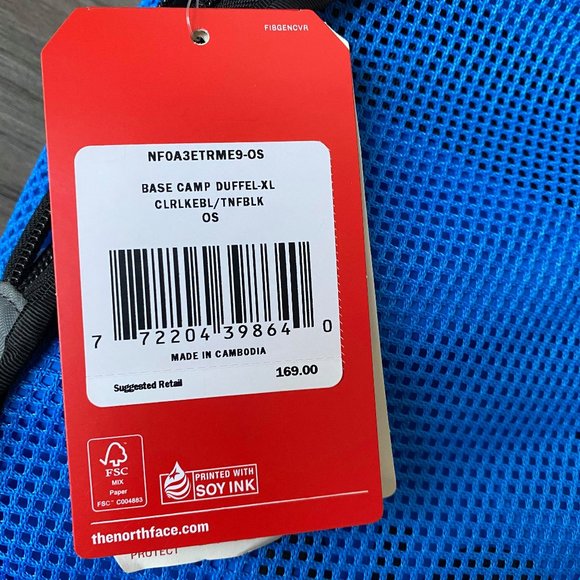 The North Face Base Camp Duffel Bag Backpack XL - Picture 13 of 16